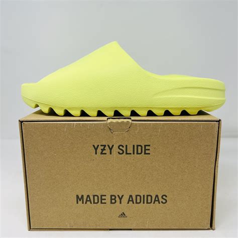 yeezy slide glow green 2022